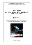 Giáo trình Hàn hồ quang tay nâng cao (Nghề: Hàn - Cao đẳng) - Trường Cao đẳng Cơ điện Xây dựng Việt Xô