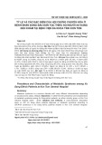 Tỷ lệ và các đặc điểm của hội chứng chuyển hóa ở bệnh nhân đồng bào dân tộc thiểu số người Xơ Đăng đến khám tại Bệnh viện Đa khoa tỉnh Kon Tum