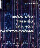 Nghiên cứu văn hóa dân tộc Côống: Phần 1