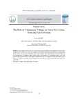 Làng xã Việt Nam với vai trò phòng, chống tội phạm: Từ quá khứ đến hiện tại