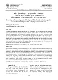 Bảo tồn và phát huy di sản văn hóa của tộc người Thái ở các bản di dân, tái định cư vùng lòng hồ thủy điện Sơn La