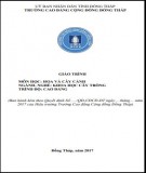 Giáo trình Hoa và cây cảnh (Nghề: Khoa học cây trồng - Cao đẳng): Phần 1 - Trường Cao đẳng Cộng đồng Đồng Tháp