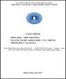 Giáo trình Thổ nhưỡng (Nghề: Khoa học cây trồng - Cao đẳng): Phần 1 - Trường Cao đẳng Cộng đồng Đồng Tháp