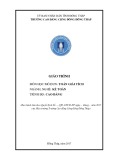 Giáo trình Toán giải tích (Nghề: Kế toán - Cao đẳng) - Trường Cao đẳng Cộng đồng Đồng Tháp