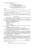 Đề thi kết thúc học phần học kì 1 môn Phương pháp làm quen với văn học năm 2020-2021 có đáp án - Trường ĐH Đồng Tháp