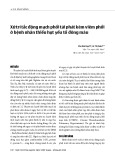 Xử trí tắc động mạch phổi tái phát kèm viêm phổi ở bệnh nhân thiếu hụt yếu tố đông máu