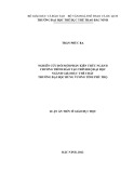 Luận án Tiến sĩ Giáo dục học: Nghiên cứu đổi mới phần kiến thức ngành chương trình đào tạo trình độ đại học ngành Giáo dục thể chất Trường Đại học Hùng Vương Tỉnh Phú Thọ