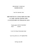 Luận văn Thạc sĩ Quản lý giáo dục: Biện pháp quản lý hoạt động dạy học của hiệu trưởng trường THPT các huyện miền núi tỉnh Quảng Ngãi