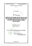 Luận văn Thạc sĩ  Khoa học Lâm nghiệp: Nghiên cứu một số đặc tính lâm học của loài cây vối thuốc (Schima wallichil choisy) làm cơ sở gây trồng tại huyện Lục Ngạn, tỉnh Bắc Giang