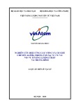 Luận án Tiến sĩ Vật lý: Nghiên cứu hiệu ứng cầu vồng và cơ chế chuyển alpha trong tán xạ \(^{{\text{12}}}{\text{C}}{{\text{ + }}^{{\text{12}}}}{\text{C}}\) và \(^{{\text{16}}}{\text{O}}{{\text{ + }}^{{\text{12}}}}{\text{C}}\) ở năng lượng thấp và trung bình