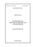 Luận án Tiến sĩ Lịch sử: Đấu tranh quân sự trên chiến trường miền Nam giai đoạn 1965-1968