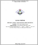 Giáo trình Phay, bào rãnh chốt đuôi én rãnh (Nghề: Cắt gọt kim loại - CĐ/TC): Phần 1 - Trường Cao đẳng Nghề Đồng Tháp