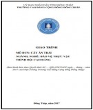 Giáo trình Cây ăn trái (Nghề: Bảo vệ thực vật - Cao đẳng): Phần 2 - Trường Cao đẳng Cộng đồng Đồng Tháp