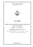 Giáo trình Phay, bào mặt phẳng ngang, song song, vuông góc, nghiêng (Nghề: Cắt gọt kim loại - CĐ/TC) - Trường Cao đẳng Nghề Đồng Tháp