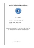 Giáo trình Chăn nuôi chó mèo (Nghề: Dịch vụ thú y - Cao đẳng) - Trường Cao đẳng Cộng đồng Đồng Tháp