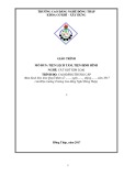 Giáo trình Tiện lệch tâm, tiện định hình (Nghề: Cắt gọt kim loại - CĐ/TC) - Trường Cao đẳng Nghề Đồng Tháp