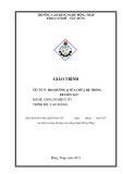 Giáo trình Bảo dưỡng và sửa chữa hệ thống truyền lực (Nghề: Công nghệ ô tô - CĐ/TC) - Trường Cao đẳng nghề Đồng Tháp