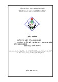 Giáo trình Điện tử công suất (Nghề: Kỹ thuật máy lạnh và điều hòa không khí - Cao đẳng) - Trường Cao đẳng nghề Đồng Tháp