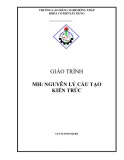 Giáo trình Nguyên lý cấu tạo kiến trúc - Trường Cao đẳng nghề Đồng Tháp