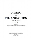 Toàn tập về C.Mác và Ph.Ăng-ghen - Tập 38