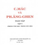 Toàn tập về C.Mác và Ph.Ăng-ghen - Tập 7