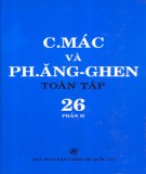 Toàn tập về C.Mác và Ph.Ăng-ghen - Tập 26 (Phần 2)