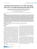 Đánh giá hoạt tính sinh học của cao chiết lá trầu không (Piper betle L.) thu nhận bằng phương pháp chiết siêu âm