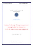 Luận án Tiến sĩ Hóa học: Nghiên cứu tổng hợp và sử dụng chất lỏng ion trong quá trình thu hồi platinum từ xúc tác thải của công nghiệp chế biến dầu