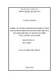 Luận án Tiến sĩ Kỹ thuật: Nghiên cứu kỹ thuật đổ thải đất đá hợp lý nhằm đảm bảo độ ổn định bãi thải trong điều kiện mưa mùa nhiệt đới cho các mỏ than lộ thiên vùng Cẩm Phả - Quảng Ninh