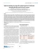 Nghiên cứu ảnh hưởng của các hợp chất cao phân tử ngoại bào từ vi khuẩn lactic lên đáp ứng miễn dịch của tôm Sú (Penaeus monodon)