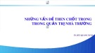 Bài giảng Quản trị nhà trường - Chuyên đề 2: Những vấn đề then chốt trong trong quản trị nhà trường