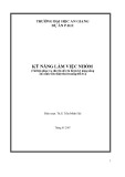 Kỹ năng làm việc nhóm - ĐH An Giang