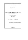 Luận văn Thạc sĩ Văn hóa học: Làng nghề lược sừng Thụy Ứng (xã Hòa Bình, Thường Tín, Hà Nội)