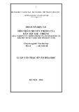 Luận văn Thạc sĩ Văn hóa học: Hôn nhân truyền thống của dân tộc Giẻ - Triêng (qua nghiên cứu nhóm Triêng ở làng Đăk Răng xã Đăk Dục huyện Ngọc Hồi tỉnh Kon Tum)