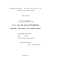 Luận văn Thạc sĩ Văn hóa học: Lễ Sen Đôn Ta của người Khmer Nam bộ (phường 2, thị xã Vĩnh Châu, tỉnh Sóc Trăng)