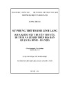 Luận văn Thạc sĩ Văn hóa học: Sự phụng thờ thánh Linh Giang (qua khảo sát truyền thuyết, di tích và lễ hội trên địa bàn quận Ba Đình - Hà Nội)