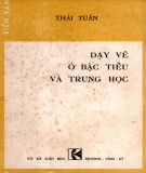 Nghiên cứu phương pháp dạy vẽ ở bậc Tiểu học và Trung học: Phần 1