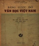 Tìm hiểu về bảng lược đồ văn học Việt Nam (Quyển hạ: Ba thế hệ của nền văn học mới 1862-1945) - Phần 2