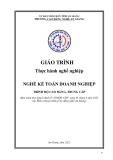 Giáo trình Thực hành nghề nghiệp (Nghề: Kế toán doanh nghiệp - Trình độ CĐ/TC) - Trường Cao đẳng Nghề An Giang