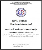 Giáo trình Thực hành báo cáo thuế (Nghề: Kế toán doanh nghiệp - Trình độ CĐ/TC): Phần 2 - Trường Cao đẳng Nghề An Giang