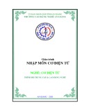 Giáo trình Nhập môn cơ điện tử (Nghề: Cơ điện tử - Trình độ CĐ/TC) - Trường Cao đẳng Nghề An Giang