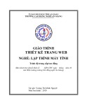 Giáo trình Thiết kế trang Web (Nghề: Lập trình máy tính - Trình độ CĐ/TC) - Trường Cao đẳng Nghề An Giang