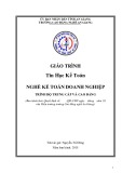 Giáo trình Tin học kế toán (Nghề: Kế toán doanh nghiệp - Trình độ CĐ/TC) - Trường Cao đẳng Nghề An Giang