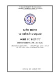 Giáo trình Vẽ thiết kế Cơ điện tử (Nghề: Cơ điện tử - Trình độ CĐ/TC) - Trường Cao đẳng Nghề An Giang