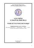 Giáo trình Lý thuyết tài chính tiền tệ (Nghề: Kế toán doanh nghiệp - Trình độ CĐ/TC) - Trường Cao đẳng Nghề An Giang