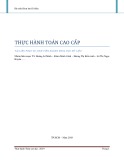 Thực hành Toán cao cấp - Chương 8: Hàm nhiều biến và ứng dụng (Tiếp theo)