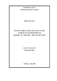 Luận văn Thạc sĩ Sinh thái học: Đánh giá hiện trạng đa dạng san hô và đề xuất giải pháp bảo vệ tại khu vực Sơn Trà - Hải Vân, Đà Nẵng