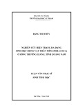 Luận văn Thạc sĩ Khoa học: Nghiên cứu hiện trạng đa dạng sinh học động vật thân mềm (Mollusca) ở sông Trường Giang, tỉnh Quảng Nam