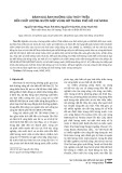 Đánh giá ảnh hưởng của thủy triều đến chất lượng nước mặt vùng bờ thành phố Hồ Chí Minh