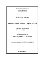 Luận văn Thạc sĩ Khoa học xã hội và nhân văn: Thi pháp tiểu thuyết Tạ Duy Anh